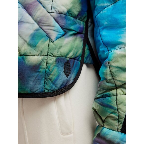 🆕 FP MOVEMENT Pippa Printed Packable Puffer Jacket / Blurry Flower - Picture 5 of 9